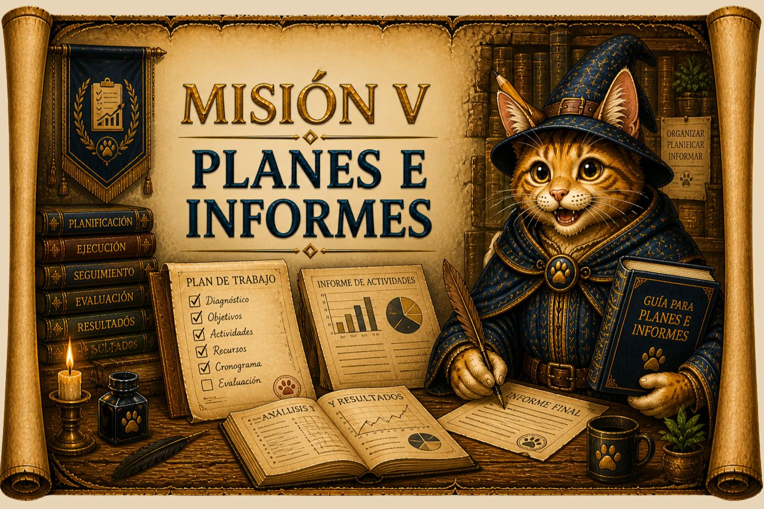 Misión V Planes e Informes